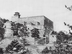 Jehol, Potala, Chihli, Main Building in Potala, View from South-West by Ernst Boerschmann
