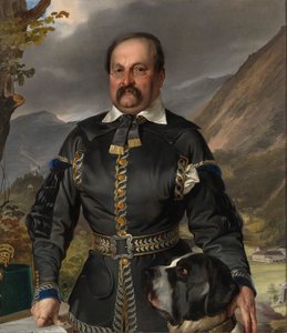 Franz Anton Ritter von Jakomini in Mining Uniform by Ernst Christian Moser
