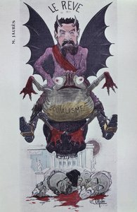 The Dream of M. Jaures, 1906 by Ernst Emmanuel Muller