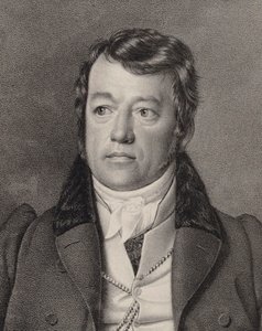 Portrait of the Organist and Composer Friedrich Schneider by Ernst Friedrich Oldermann
