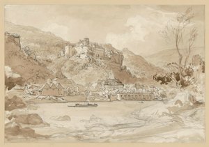 View of the Castle and Lower Town of Heidelberg