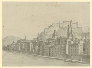 View of Salzburg from the Artist