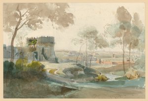 Motif from the Area of Rome by Ernst Fries