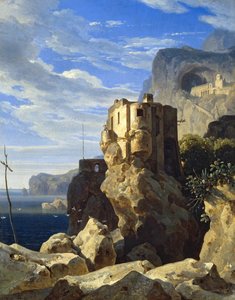 San Francesco near Amalfi by Ernst Fries