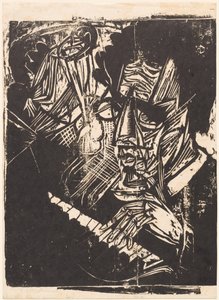 Composer Klemperer by Ernst Ludwig Kirchner