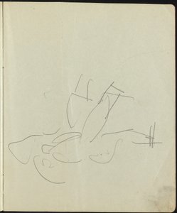 Dancers and Performers, Page from a Sketchbook, c. 1911