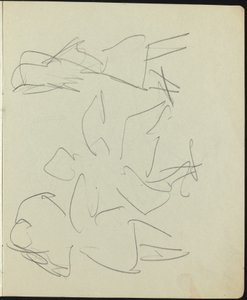 Dancers and Performers Page from a Sketchbook