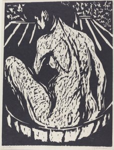 Female Nude by Ernst Ludwig Kirchner