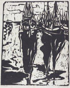 Port Scene by Ernst Ludwig Kirchner