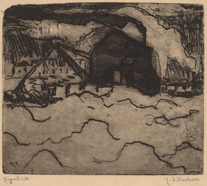 Sand Dredgers on the Elbe