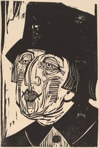 Annette Kolb by Ernst Ludwig Kirchner