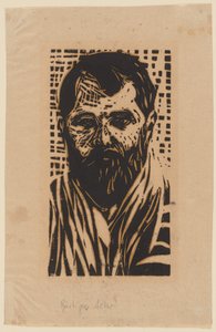 Bearded Old Man by Ernst Ludwig Kirchner