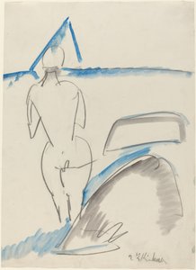 Bather on the Beach