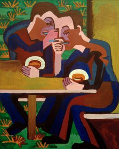 Eater by Ernst Ludwig Kirchner