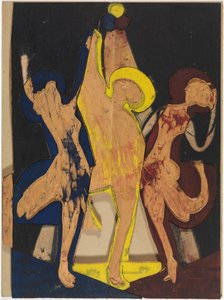Dance of Colors, Color Block I by Ernst Ludwig Kirchner