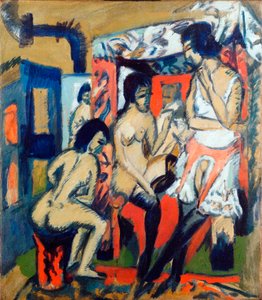 Nude Women in a Studio