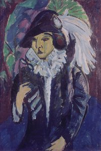 Lady in the Park by Ernst Ludwig Kirchner