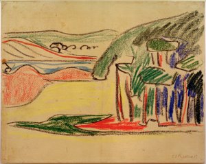 Untitled (Moritzburg Ponds) by Ernst Ludwig Kirchner