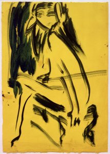 Untitled (Seated Girl)