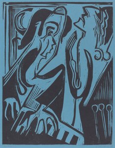 Pianist and Singer by Ernst Ludwig Kirchner