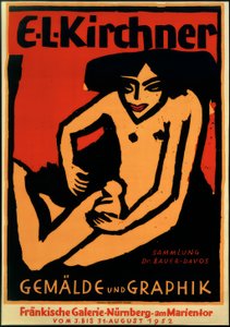 Poster for the Exhibition E.L.K., Franconian Gallery, Nuremberg, 1952