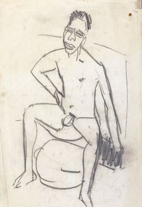 Sam the Black by Ernst Ludwig Kirchner