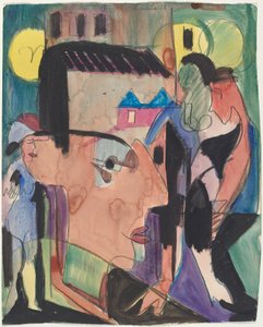Self-Portrait by Ernst Ludwig Kirchner