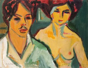 Self Portrait with Model
