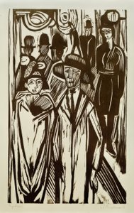 Street by Ernst Ludwig Kirchner