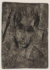 Street Bend/Portrait of Wilhelmine Julow I