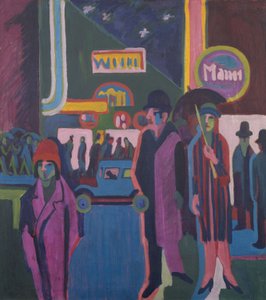Street Scene at Night