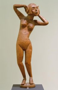 Dancer (Dancer Gerda; Dancing) by Ernst Ludwig Kirchner