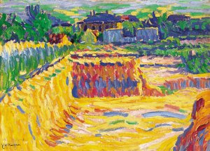 The Loam Pit by Ernst Ludwig Kirchner