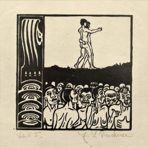 Before the People by Ernst Ludwig Kirchner