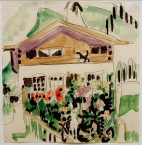 Wildboden House by Ernst Ludwig Kirchner