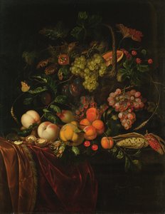 Fruit Still Life by Ernst Stuven