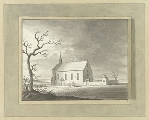 Chapel Outside Zillinge near Würzburg by Ernst Willem Jan Bagelaar