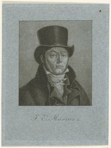 Portrait of Jacob Ernst Marcus by Ernst Willem Jan Bagelaar