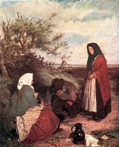 Gipsies on the Road by Erskine Nicol