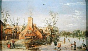 A Village in Winter