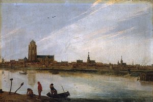 View of Zierikzee by Esaias van de Velde
