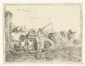 Brewery on the Bank of a River