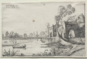 Landscape with a River and a Gatehouse
