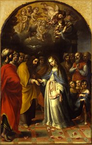 The Marriage of the Virgin by Esteban Márquez de Velasco