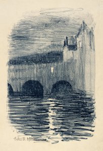 Pulteney Bridge, Bath--Twilight
