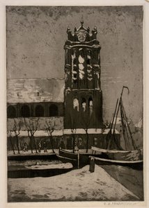 Snow in Holland by Esther Blaikie MacKinnon