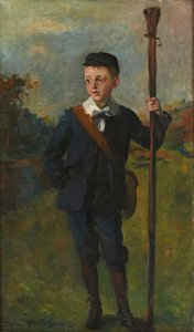 The Young Angler by Esther Blaikie MacKinnon