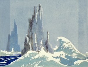 Cathedral Rocks, Tasmania, 1939