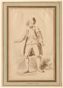 The Actor Clairval by Etienne Aubry