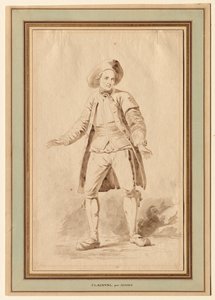 The Actor Clairval by Etienne Aubry